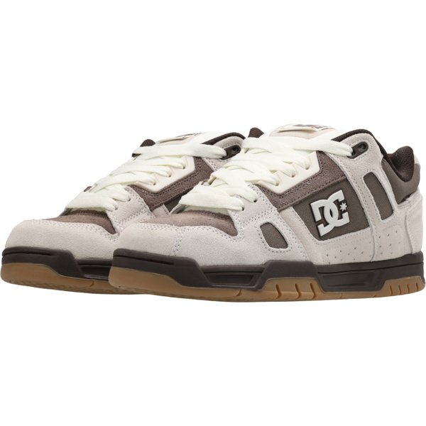 2026 DC Shoes Mens Stag Trainers 320188 - Espresso / Oat